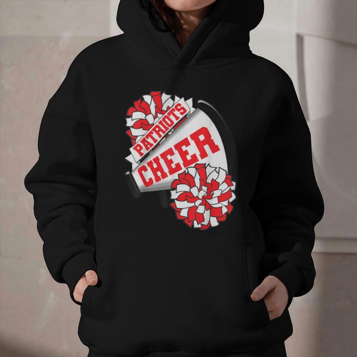 Patriots Cheer Back To School Cheerleading Spirit R Graphic Youth Hoodie Patriots Cheer Back To School Cheerleading Spirit R Graphic Youth Hoodie