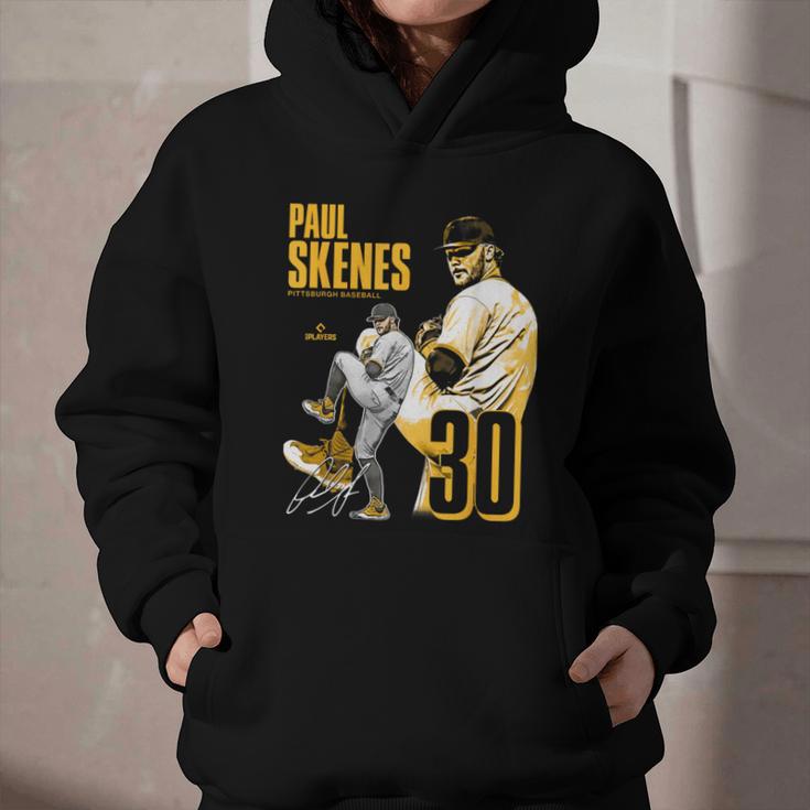 Paul Skenes Pittsburgh MLB Baseball Players MLBPSK304N Graphic Youth Hoodie Paul Skenes Pittsburgh MLB Baseball Players MLBPSK304N Graphic Youth Hoodie