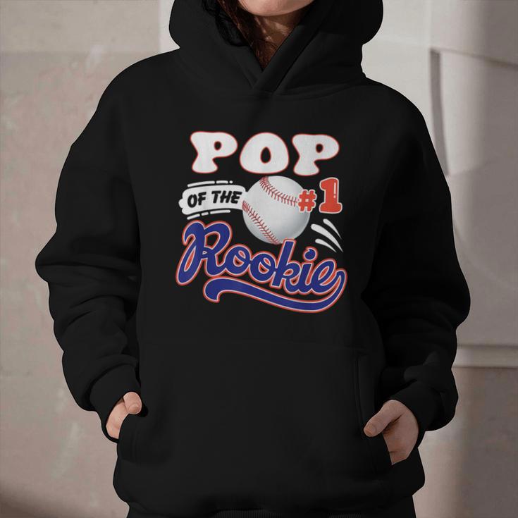 Pop Rookie Of Year 1st Birthday Baseball Theme Matching Graphic Youth Hoodie Pop Rookie Of Year 1st Birthday Baseball Theme Matching Graphic Youth Hoodie