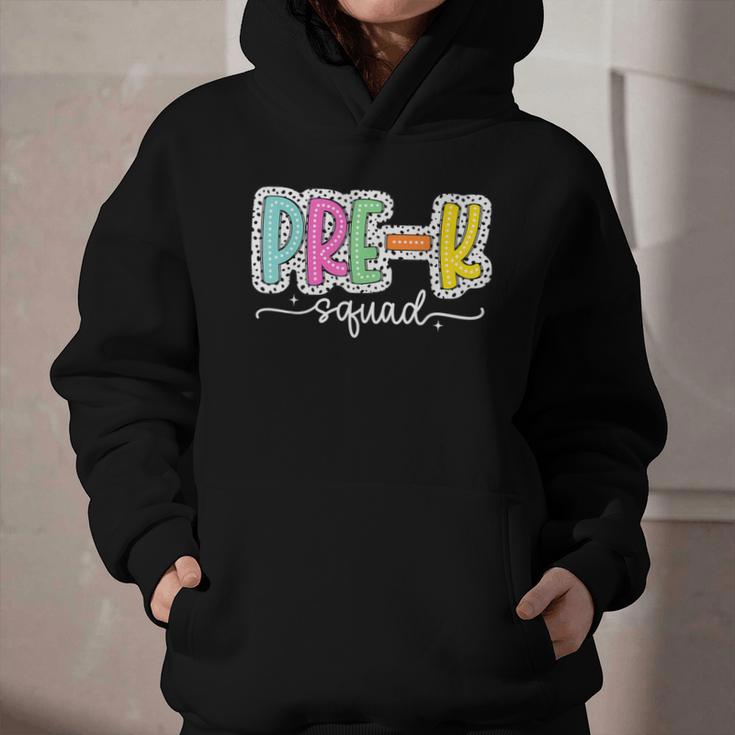 Pre-k Squad Back To School Dalmatian Dots Graphic Youth Hoodie Pre-k Squad Back To School Dalmatian Dots Graphic Youth Hoodie