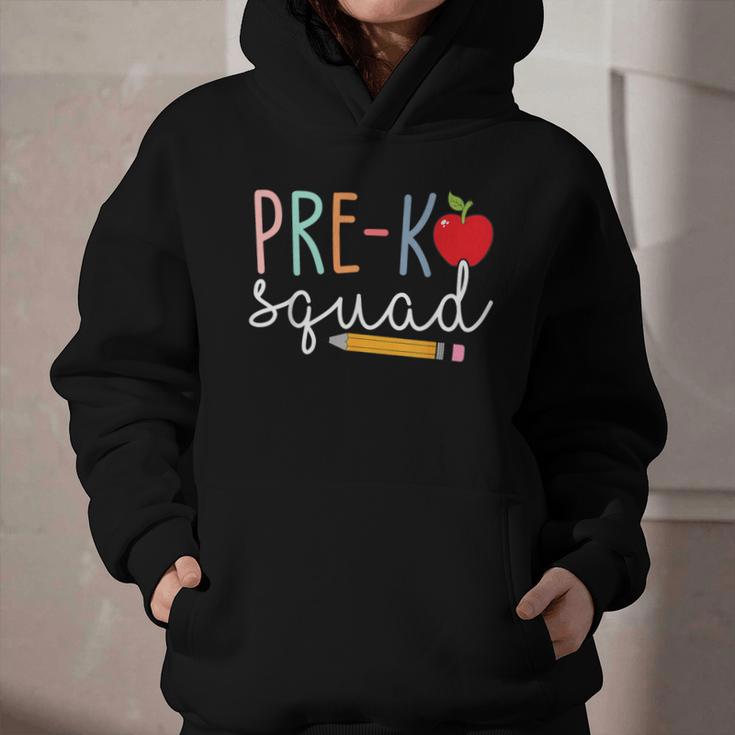 Pre-K Squad Tshirt Pre-K Back To School Graphic Youth Hoodie
