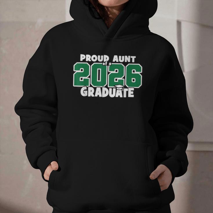 Proud Aunt Of 2026 Graduate Matching Back To School G Graphic Youth Hoodie