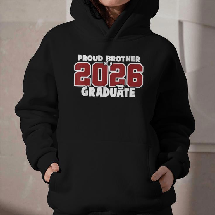 Proud Brother Of 2026 Graduate Matching Back To School M Graphic Youth Hoodie Proud Brother Of 2026 Graduate Matching Back To School M Graphic Youth Hoodie