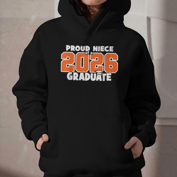 Proud Niece Of 2026 Graduate Matching Back To School O Graphic Youth Hoodie Proud Niece Of 2026 Graduate Matching Back To School O Graphic Youth Hoodie