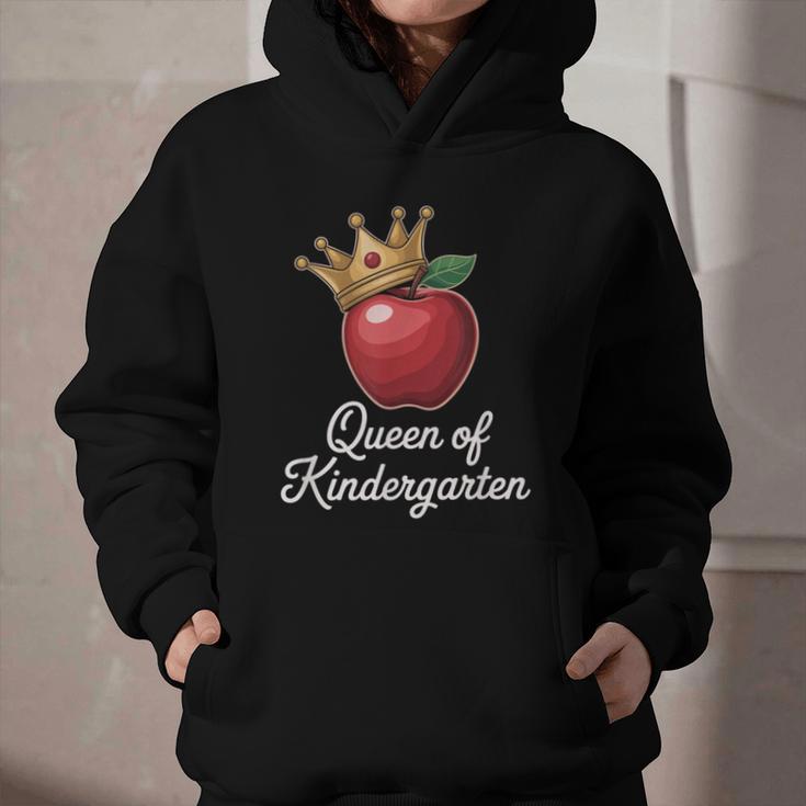 Queen Of Kindergarten Graduation Back To School Girl Graphic Youth Hoodie