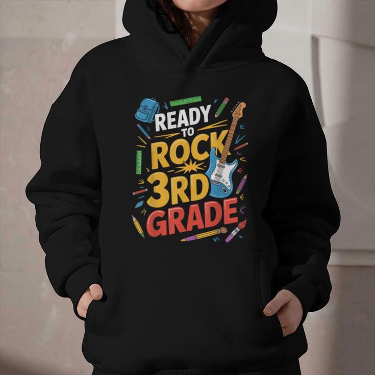 Ready To Rock 3rd Grade Music Back To School Graphic Youth Hoodie Ready To Rock 3rd Grade Music Back To School Graphic Youth Hoodie