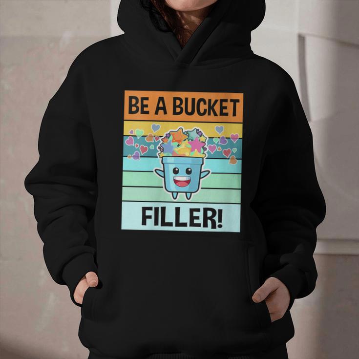 Retro Be A Bucket Filler Shirt Back To School Shirt Graphic Youth Hoodie