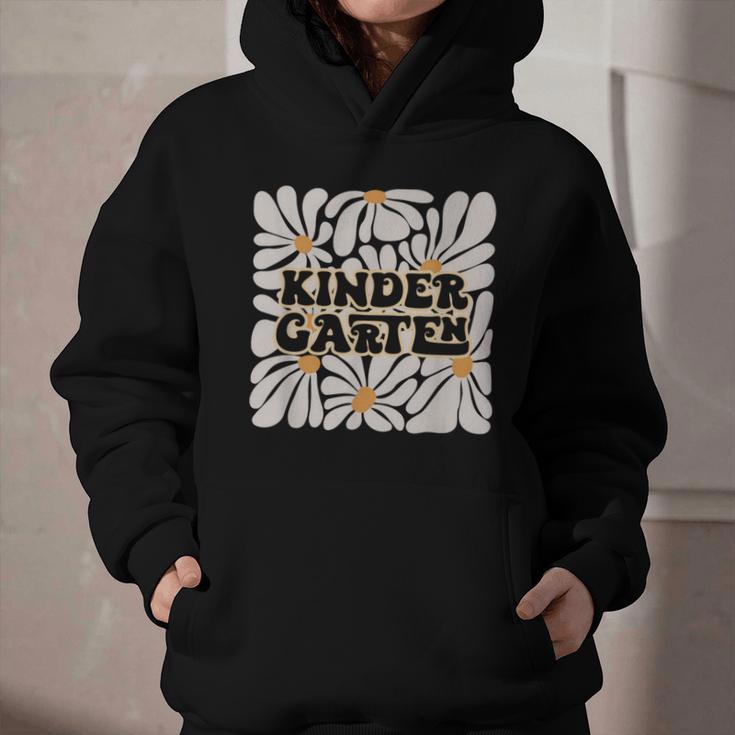 Retro Flower Power Squared Kindergarten Back To School Graphic Youth Hoodie Retro Flower Power Squared Kindergarten Back To School Graphic Youth Hoodie