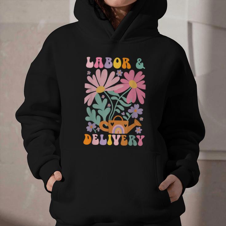 Retro Labor And Delivery Nurse Back To School Men Women Graphic Youth Hoodie Retro Labor And Delivery Nurse Back To School Men Women Graphic Youth Hoodie