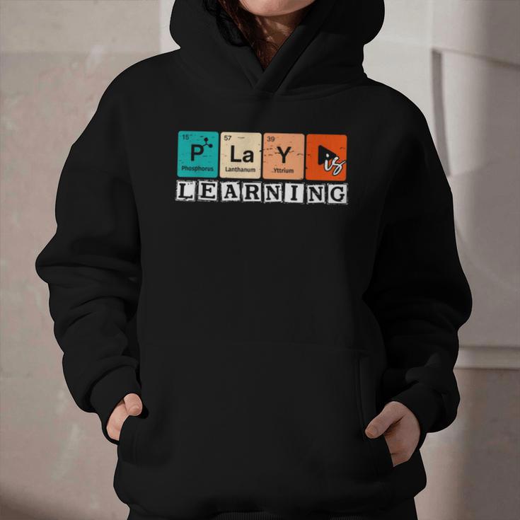 Retro Play Is Learning Back To School First Day Of School Graphic Youth Hoodie Retro Play Is Learning Back To School First Day Of School Graphic Youth Hoodie