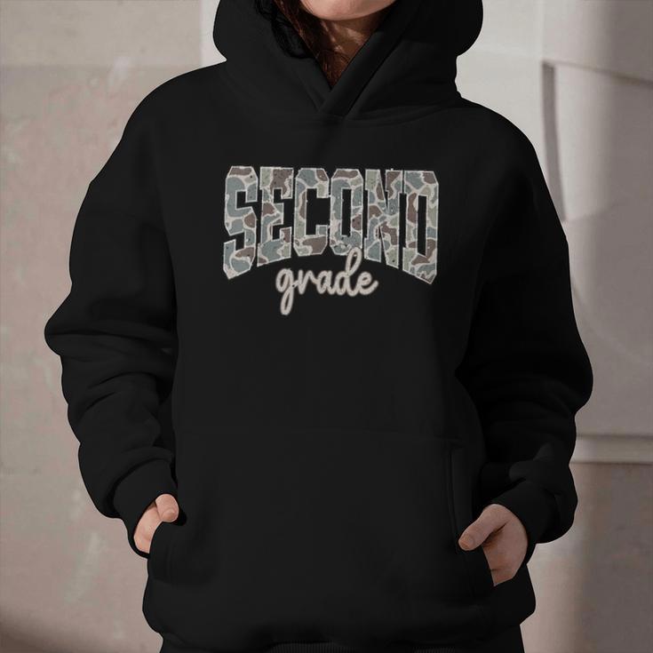 Retro Second Grade Back To School Boy Old Camo 2nd Grade Kid Graphic Youth Hoodie Retro Second Grade Back To School Boy Old Camo 2nd Grade Kid Graphic Youth Hoodie