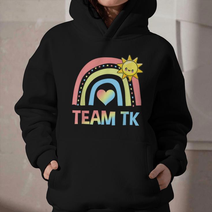 Retro Team TK Back To School Transitional Kindergarten Graphic Youth Hoodie Retro Team TK Back To School Transitional Kindergarten Graphic Youth Hoodie