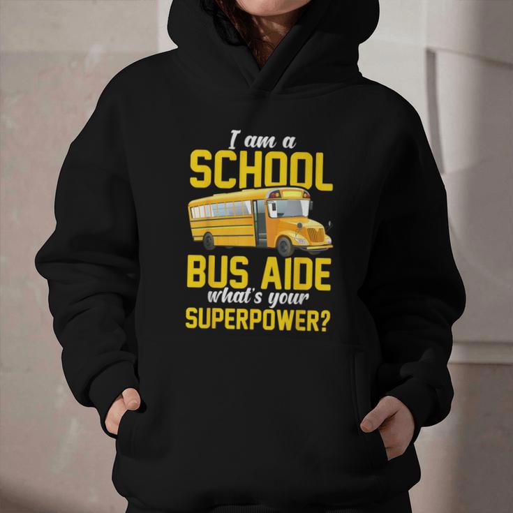 School Bus Aide Back To School Transport Bus Aide Graphic Youth Hoodie School Bus Aide Back To School Transport Bus Aide Graphic Youth Hoodie