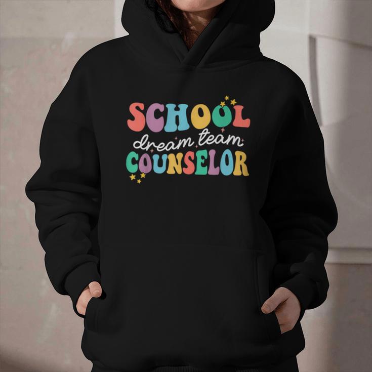 School Counselor Dream Squad Team Back To School Counseling Graphic Youth Hoodie School Counselor Dream Squad Team Back To School Counseling Graphic Youth Hoodie