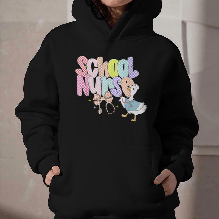 School Nurse Back To School Silly School Nurse Goose Graphic Youth Hoodie School Nurse Back To School Silly School Nurse Goose Graphic Youth Hoodie