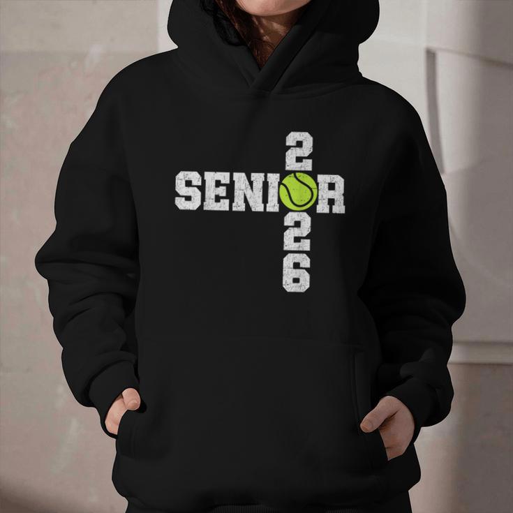 Senior Class Of 2026 Tennis Seniors Back To School 2026 Graphic Youth Hoodie
