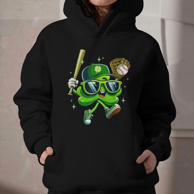 Shamrock Lucky Clover Baseball Patricks Day Family Matching Graphic Youth Hoodie Shamrock Lucky Clover Baseball Patricks Day Family Matching Graphic Youth Hoodie