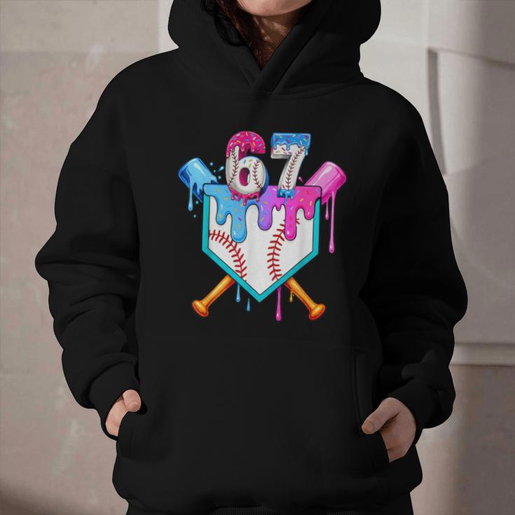 Six Seven Baseball Respect The Drip Boys Baseball Graphic Youth Hoodie Six Seven Baseball Respect The Drip Boys Baseball Graphic Youth Hoodie