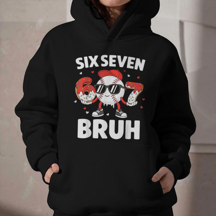 Six Seven Bruh Valentines Baseball Kids 67 Valentine Boys Graphic Youth Hoodie Six Seven Bruh Valentines Baseball Kids 67 Valentine Boys Graphic Youth Hoodie