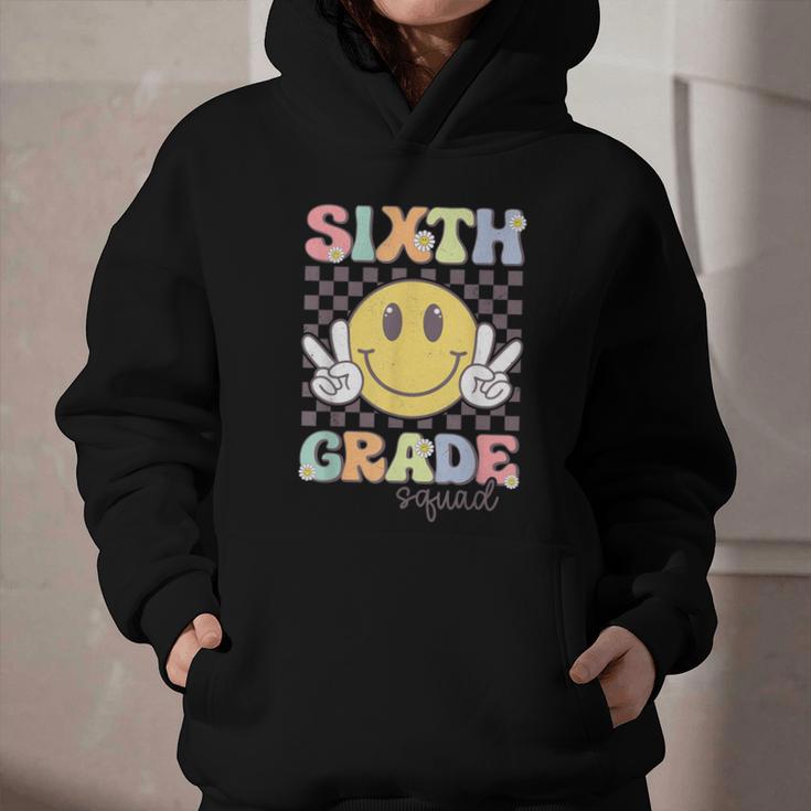 Sixth Grade Squad Smile Face 6th Grade Back To School Graphic Youth Hoodie Sixth Grade Squad Smile Face 6th Grade Back To School Graphic Youth Hoodie