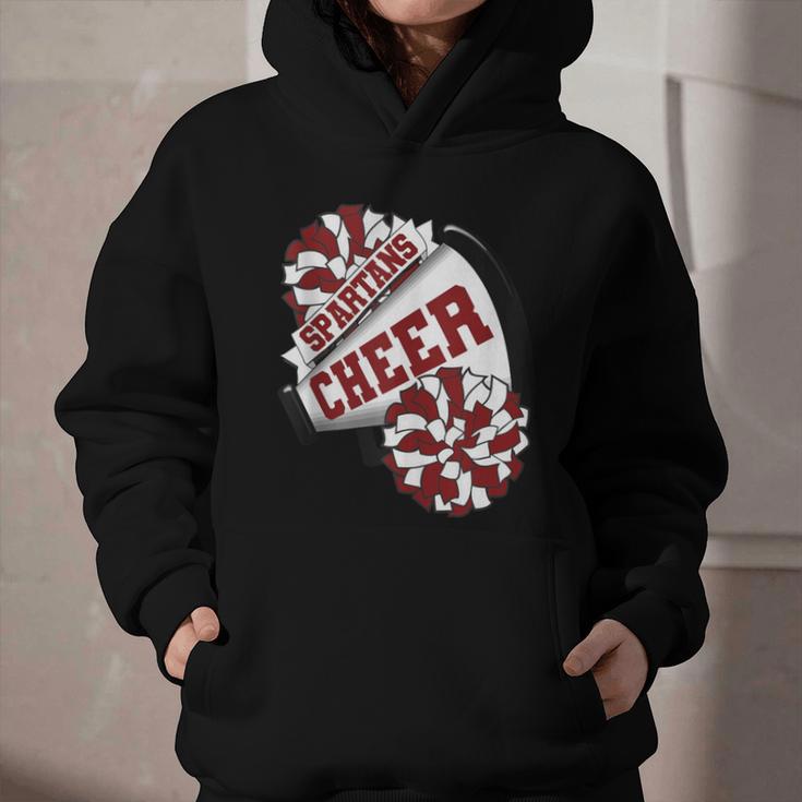 Spartans Cheer Back To School Cheerleading Spirit M Graphic Youth Hoodie