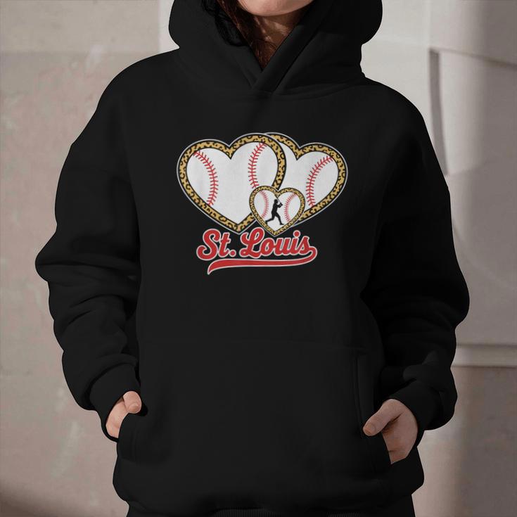 St Louis Leopard Heart Baseball Batter Boys Fan Graphic Youth Hoodie St Louis Leopard Heart Baseball Batter Boys Fan Graphic Youth Hoodie