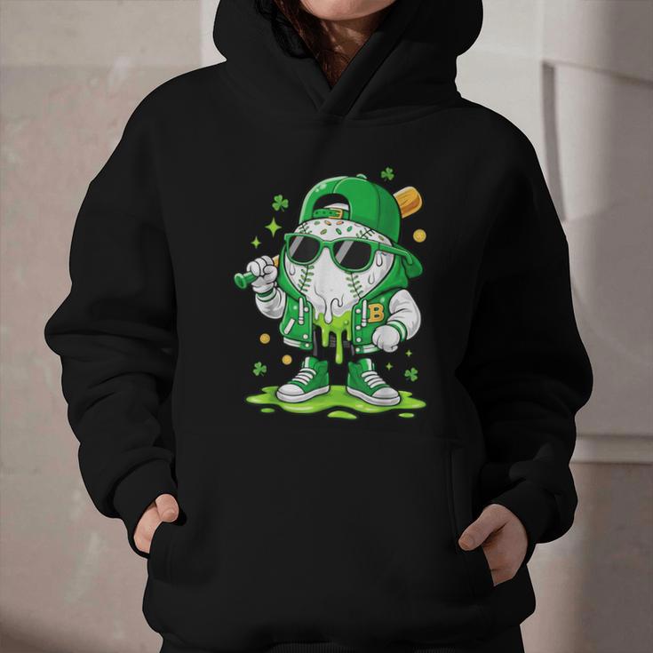 St Patrick Day Baseball Drip Ice Cream Men Boys Kids Graphic Youth Hoodie St Patrick Day Baseball Drip Ice Cream Men Boys Kids Graphic Youth Hoodie