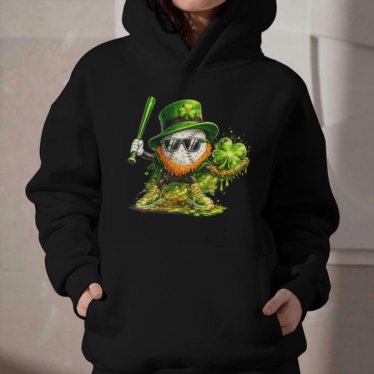 St Patrick’s Day Baseball Shamrock Player Graphic Youth Hoodie St Patrick’s Day Baseball Shamrock Player Graphic Youth Hoodie