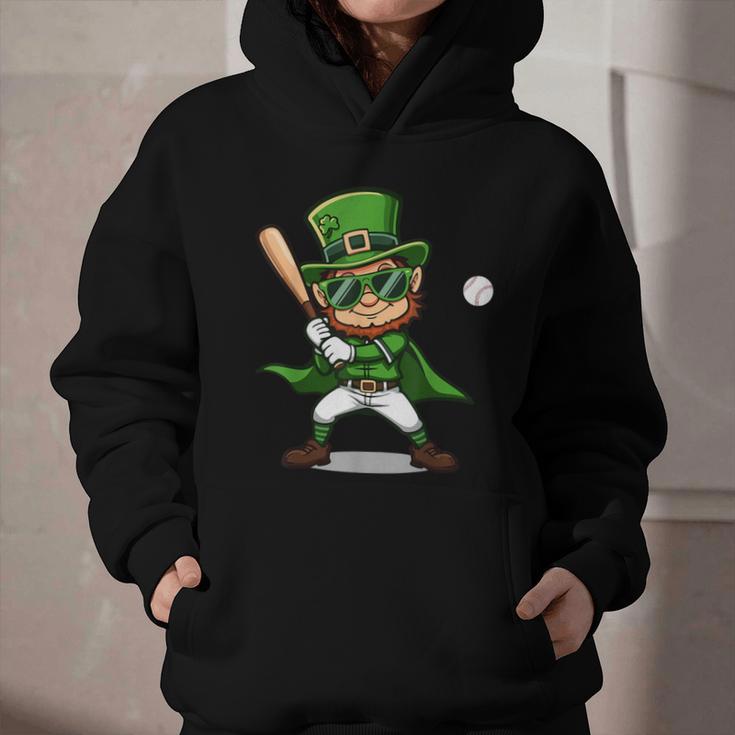St Patrick’s Day Leprechaun Baseball Irish Graphic Graphic Youth Hoodie