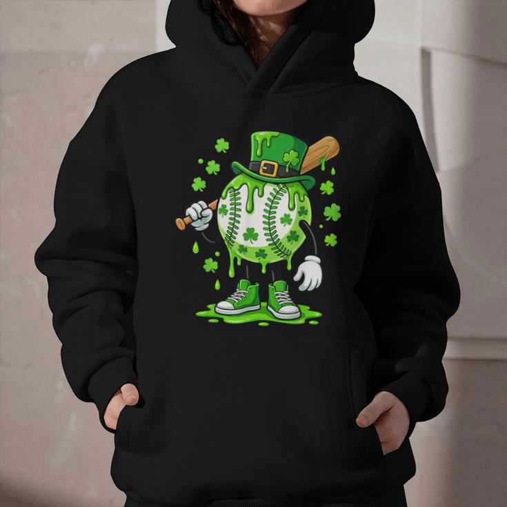 St Patricks Day Shamrock Baseball Drip Icecream Irish Boys Graphic Youth Hoodie St Patricks Day Shamrock Baseball Drip Icecream Irish Boys Graphic Youth Hoodie