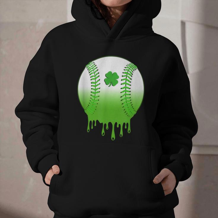 St Patricks Day Shamrock Baseball Irish Boys Kids Men Graphic Youth Hoodie