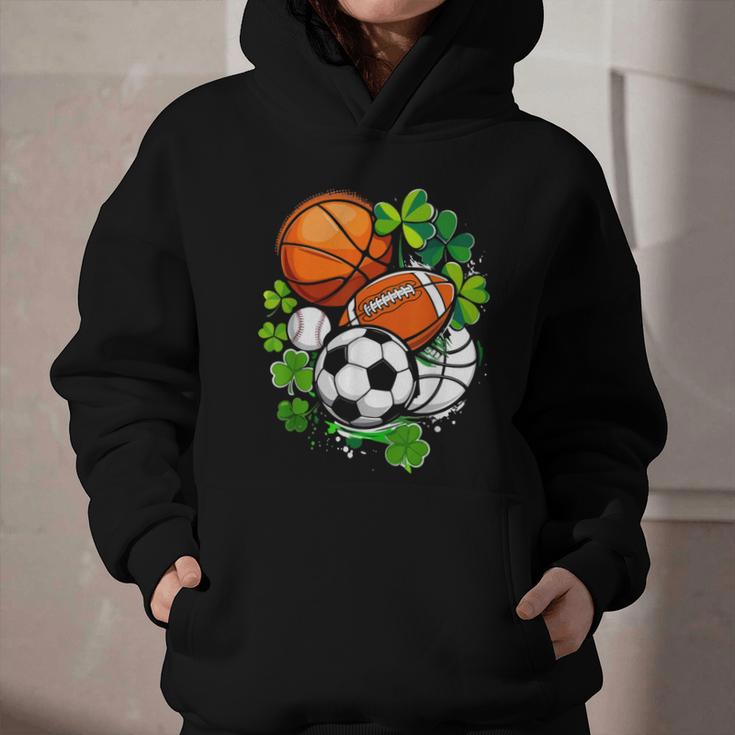 St Patricks Day Shamrock Basketball Baseball Football Soccer Graphic Youth Hoodie St Patricks Day Shamrock Basketball Baseball Football Soccer Graphic Youth Hoodie