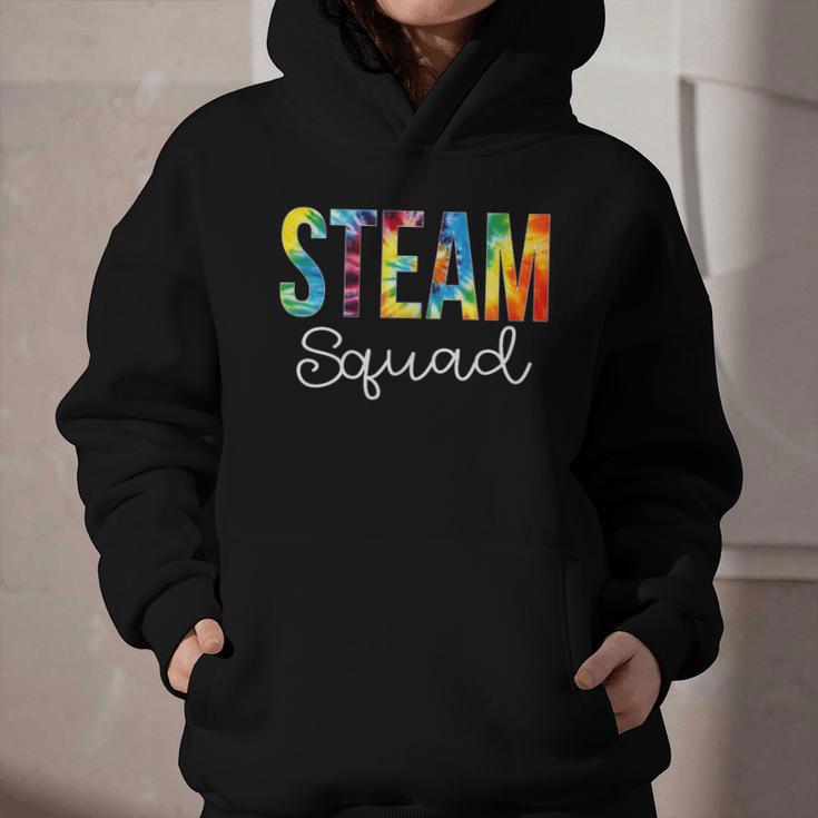 STEAM Squad For Work Tie Dye Back To School Appreciation Day Graphic Youth Hoodie STEAM Squad For Work Tie Dye Back To School Appreciation Day Graphic Youth Hoodie