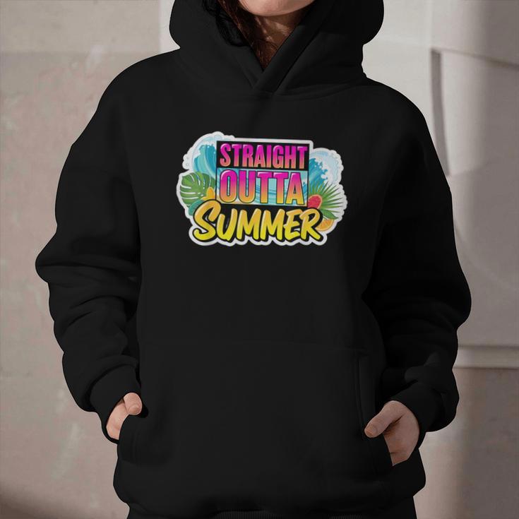 Straight Outta Summer Back To School First Day Fall Autumn Graphic Youth Hoodie Straight Outta Summer Back To School First Day Fall Autumn Graphic Youth Hoodie