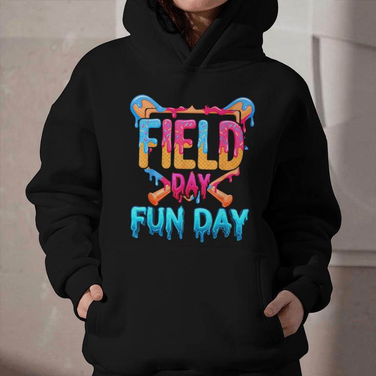Teacher Kids Field Day 2026 Baseball Field Day Fun Day Graphic Youth Hoodie Teacher Kids Field Day 2026 Baseball Field Day Fun Day Graphic Youth Hoodie