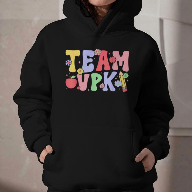 Team VPK First Day Of VPK Back To School VPK Graphic Youth Hoodie Team VPK First Day Of VPK Back To School VPK Graphic Youth Hoodie