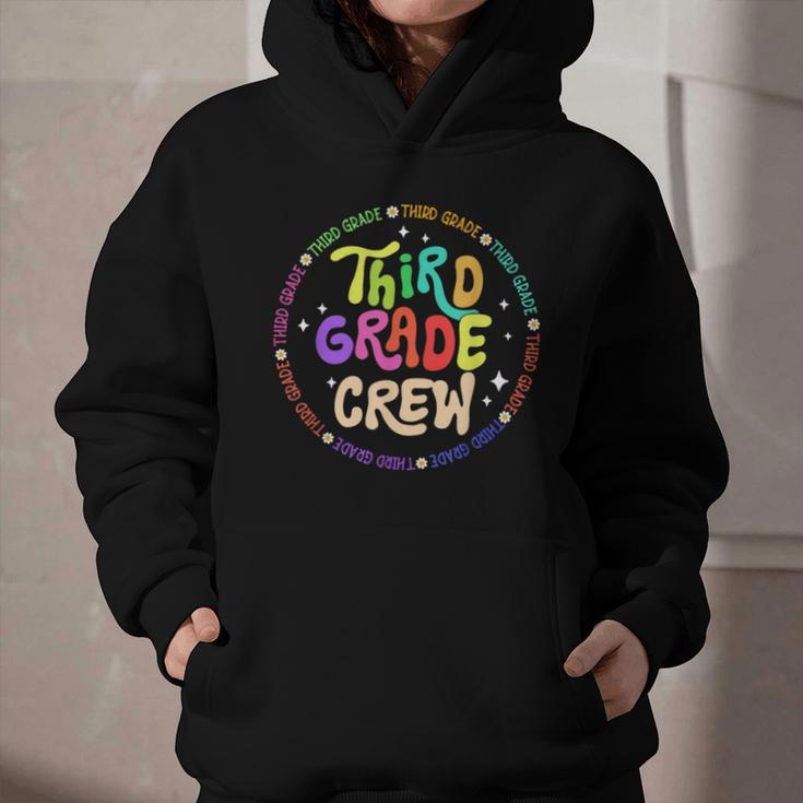 Third Grade Crew Back To School 3rd Grade Team Graphic Youth Hoodie