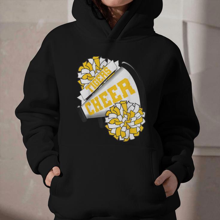 Tigers Cheer Back To School Cheerleading Spirit GY Graphic Youth Hoodie Tigers Cheer Back To School Cheerleading Spirit GY Graphic Youth Hoodie