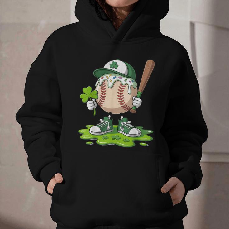 Toddler Baseball Drip Ice Cream Boys Kids St Patricks Day Graphic Youth Hoodie Toddler Baseball Drip Ice Cream Boys Kids St Patricks Day Graphic Youth Hoodie