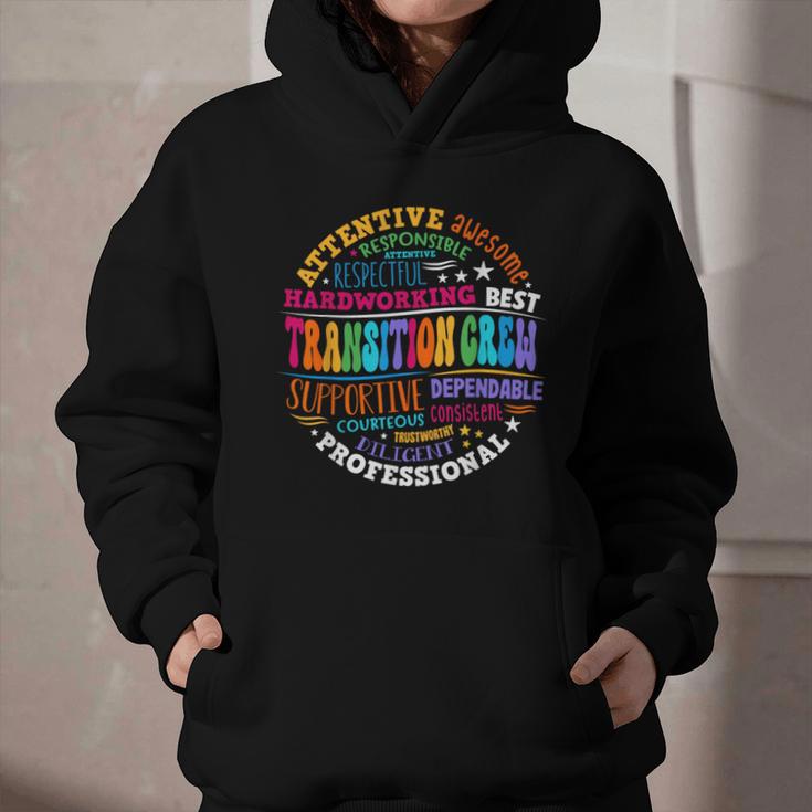 Transition Crew Squad Appreciation Week Back To School Graphic Youth Hoodie