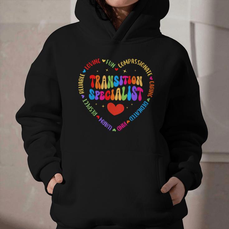 Transition Specialist Appreciation Week Back To School Graphic Youth Hoodie