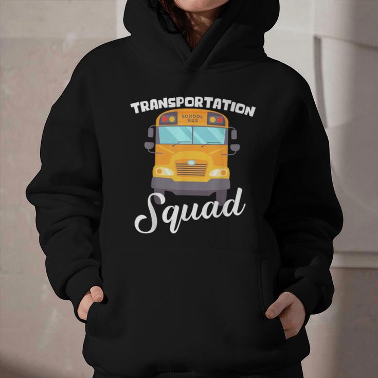 Transportation Squad Back To School Bus Driver Monitor Aide Graphic Youth Hoodie Transportation Squad Back To School Bus Driver Monitor Aide Graphic Youth Hoodie