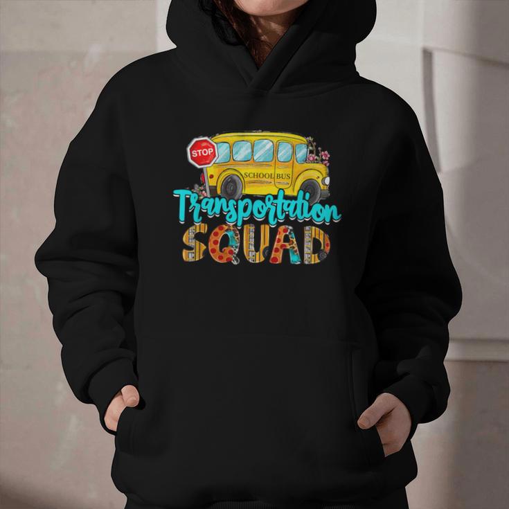 Transportation Squad Bus Driver Back To School Graphic Youth Hoodie