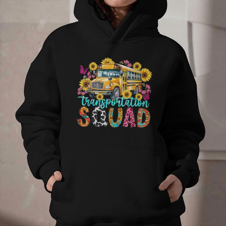 Transportation Squad Driving Bus Driver Back To School Women Graphic Youth Hoodie Transportation Squad Driving Bus Driver Back To School Women Graphic Youth Hoodie