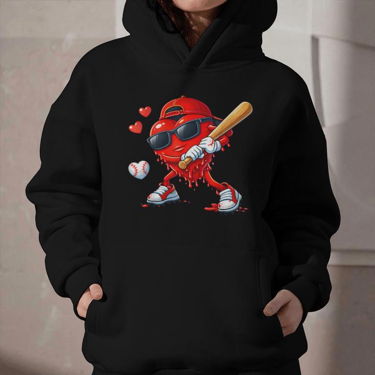 Valentine Baseball Heart Sports Love Valentines Day Boys Graphic Youth Hoodie Valentine Baseball Heart Sports Love Valentines Day Boys Graphic Youth Hoodie