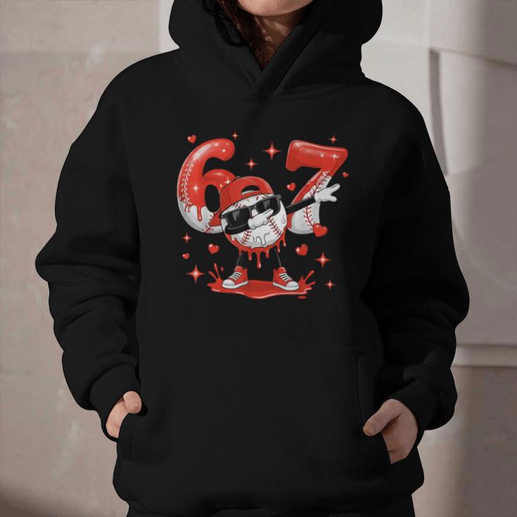 Valentines Day Six Seven Baseball 6 7 Meme Dab Heart Boys Graphic Youth Hoodie Valentines Day Six Seven Baseball 6 7 Meme Dab Heart Boys Graphic Youth Hoodie