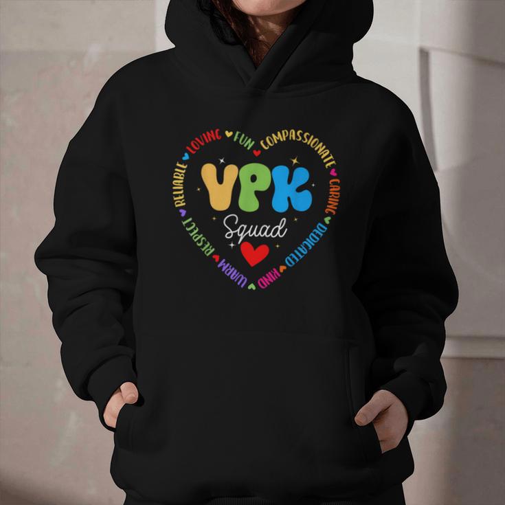 VPK Squad First Day Of VPK Back To School Graphic Youth Hoodie VPK Squad First Day Of VPK Back To School Graphic Youth Hoodie