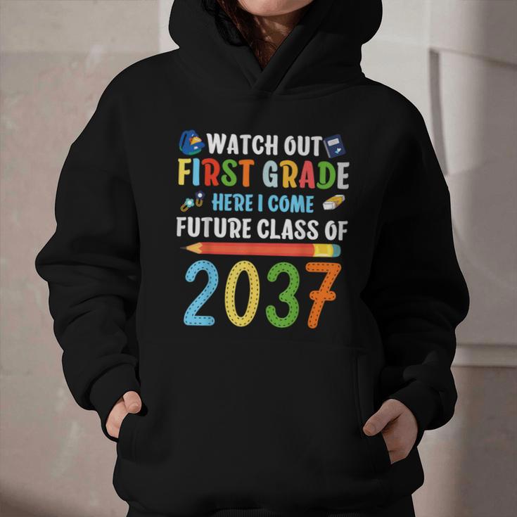 Watch Out First Grade Here I Come Shirts Back To School Graphic Youth Hoodie Watch Out First Grade Here I Come Shirts Back To School Graphic Youth Hoodie