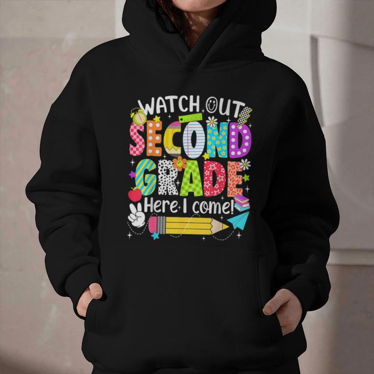 Watch Out Second Grade Here I Come Back To School Boys Girls Graphic Youth Hoodie Watch Out Second Grade Here I Come Back To School Boys Girls Graphic Youth Hoodie