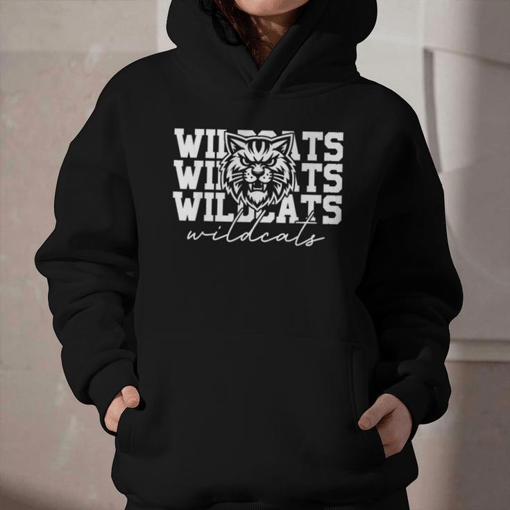 Wildcats School Spirit Fan Team Back To School Graphic Youth Hoodie Wildcats School Spirit Fan Team Back To School Graphic Youth Hoodie